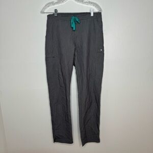 Figs technical collection grey yola skinny scrubs small